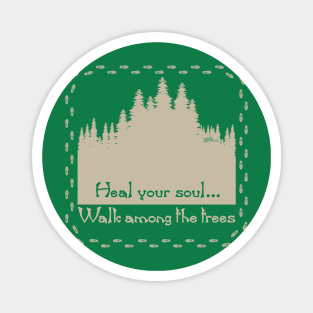 Heal your soul_tan Magnet